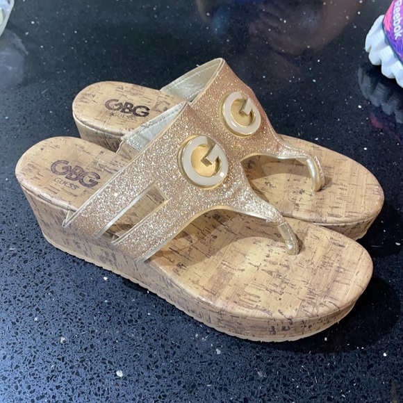 Guess Sandals sz 8 1/2 #2004 - Picture 2 of 7